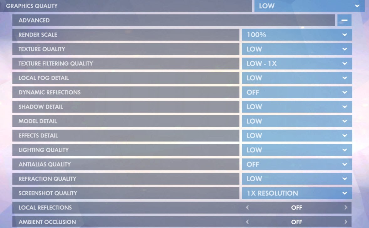 Overwatch: Optimizing Your Settings