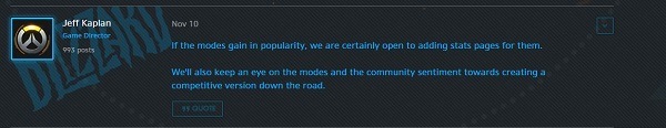 Overwatch New 3v3 and 1v1 Ranked Mode In The Future?!