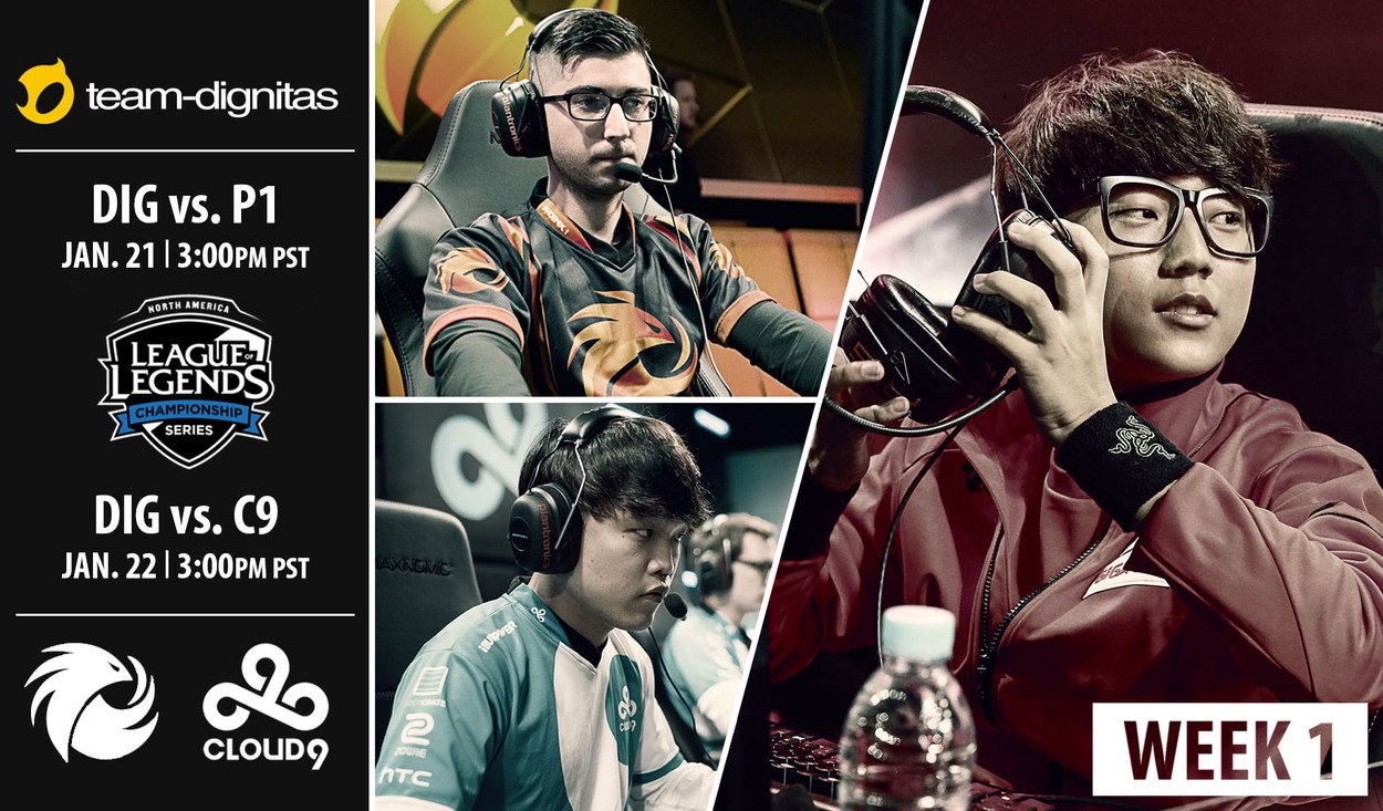 Team Dignitas' NA LCS Week 1 Preview: DIG vs. Phoenix1/Cloud9