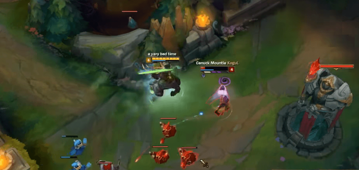 Learning How To Lane in League of Legends