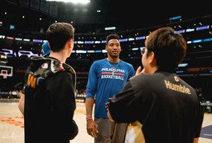 Sixers meetup @ Staples Center