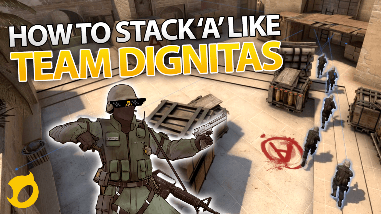 CSGO Tips: How to stack A on Mirage like Team Dignitas