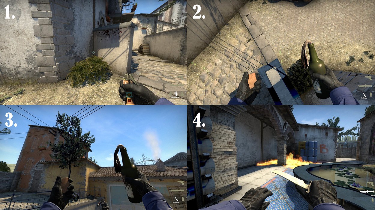 The Ultimate Grenade Guide - Inferno's B Site