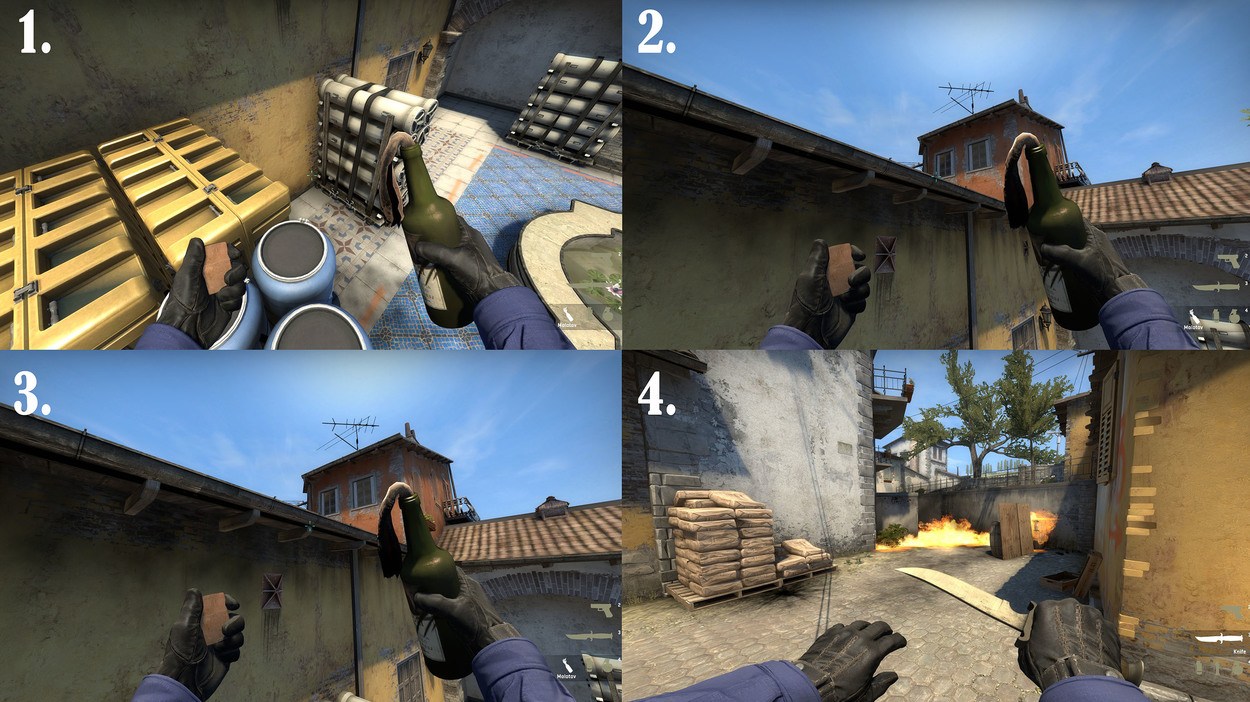 The Ultimate Grenade Guide - Inferno's B Site
