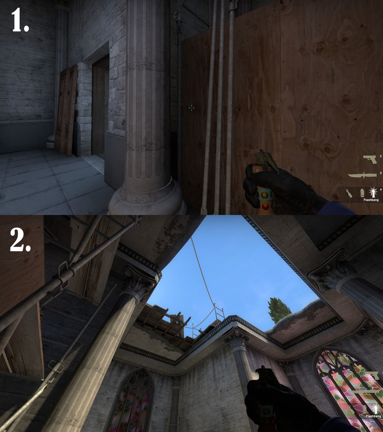 The Ultimate Grenade Guide - Inferno's B Site