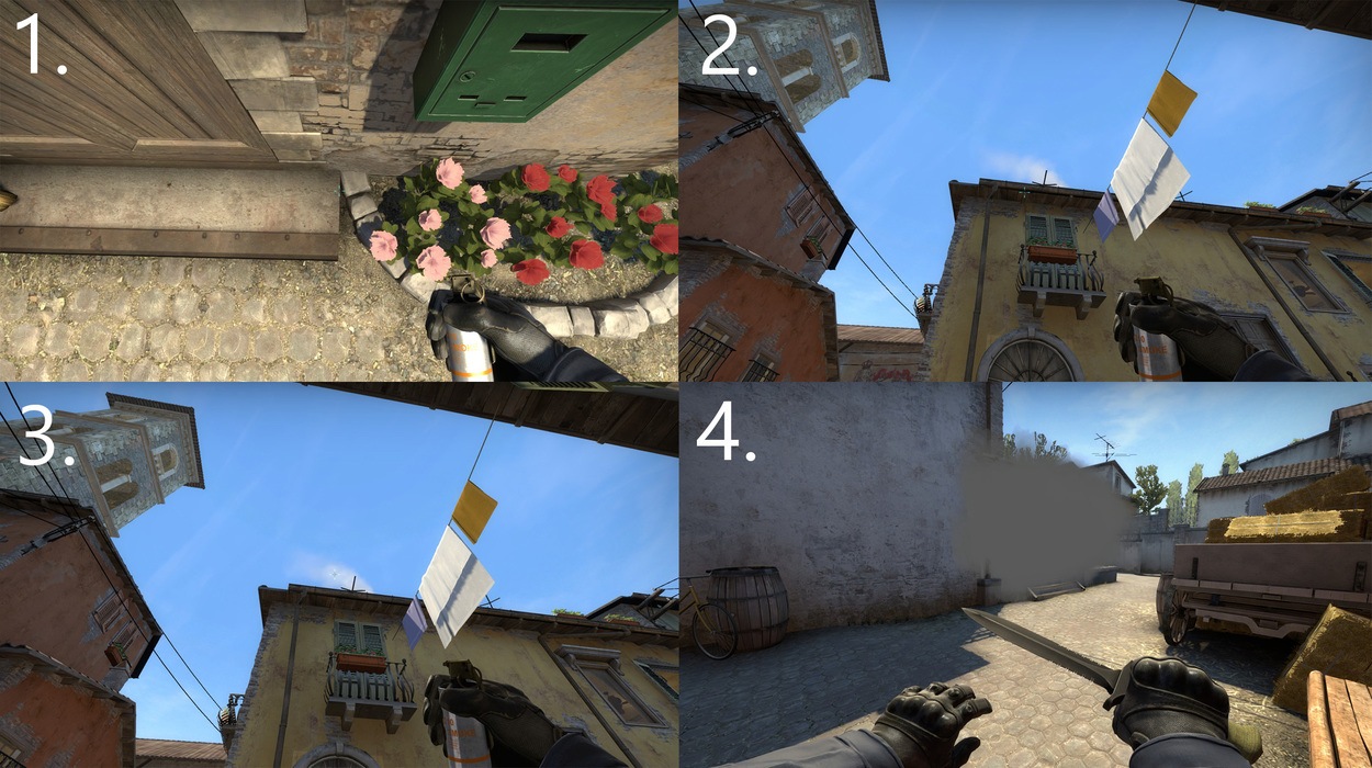 The Ultimate Grenade Guide - Inferno's A Site