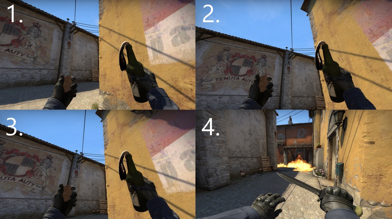 The Ultimate Grenade Guide - Inferno's A Site