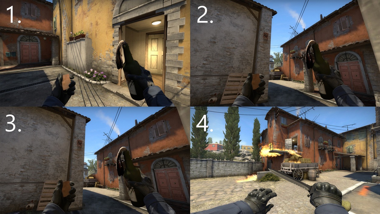 The Ultimate Grenade Guide - Inferno's A Site