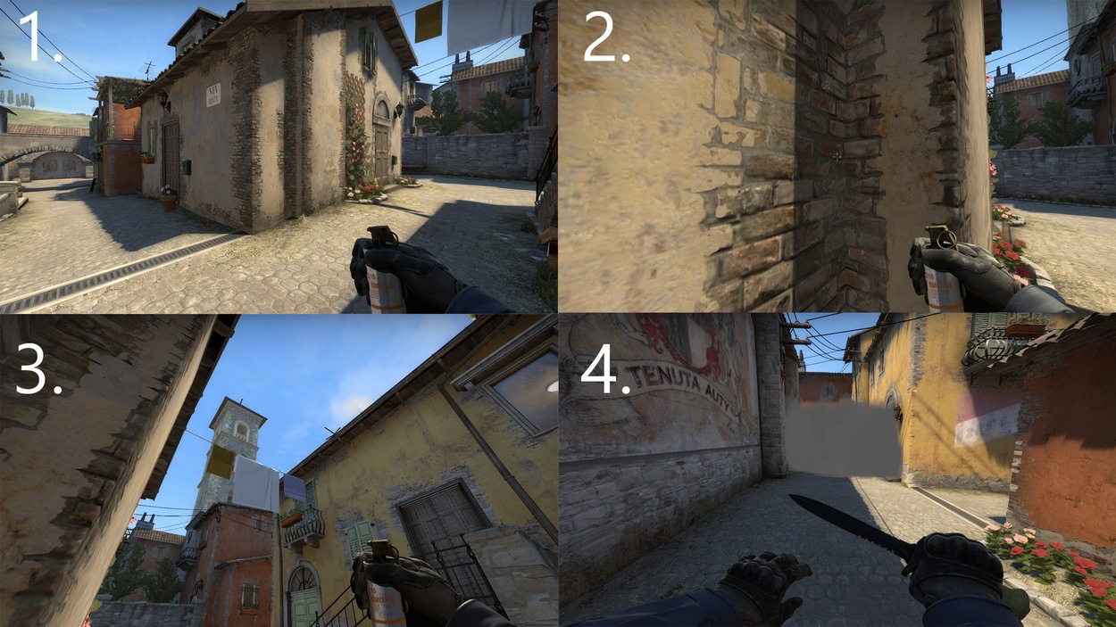 The Ultimate Grenade Guide - Inferno's A Site