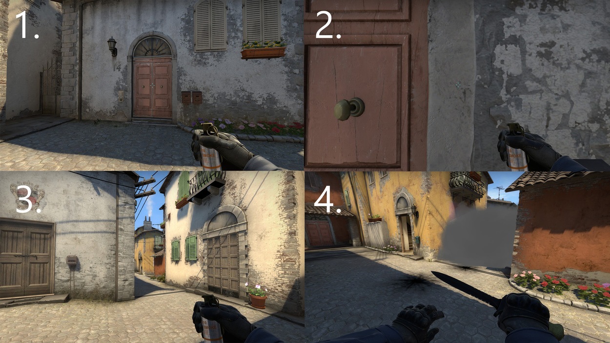 The Ultimate Grenade Guide - Inferno's A Site