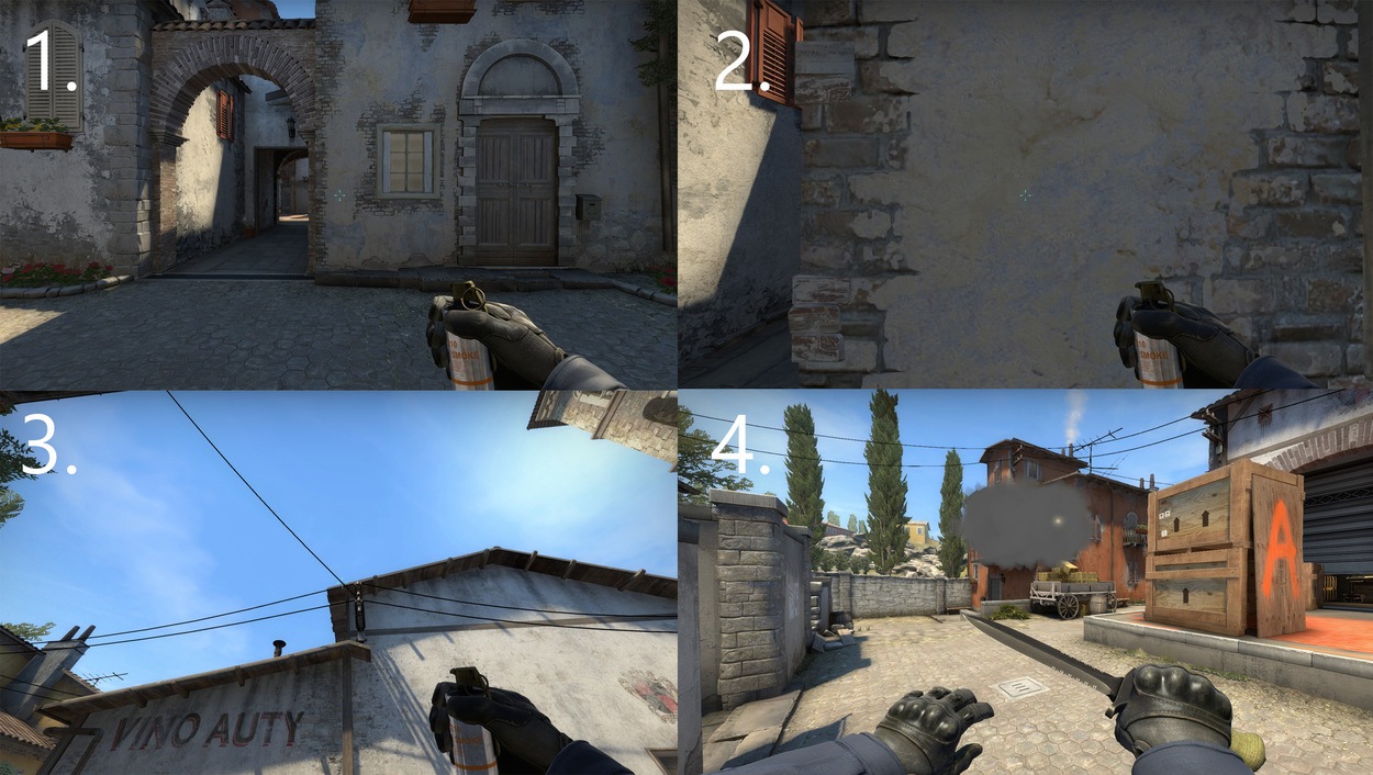The Ultimate Grenade Guide - Inferno's A Site