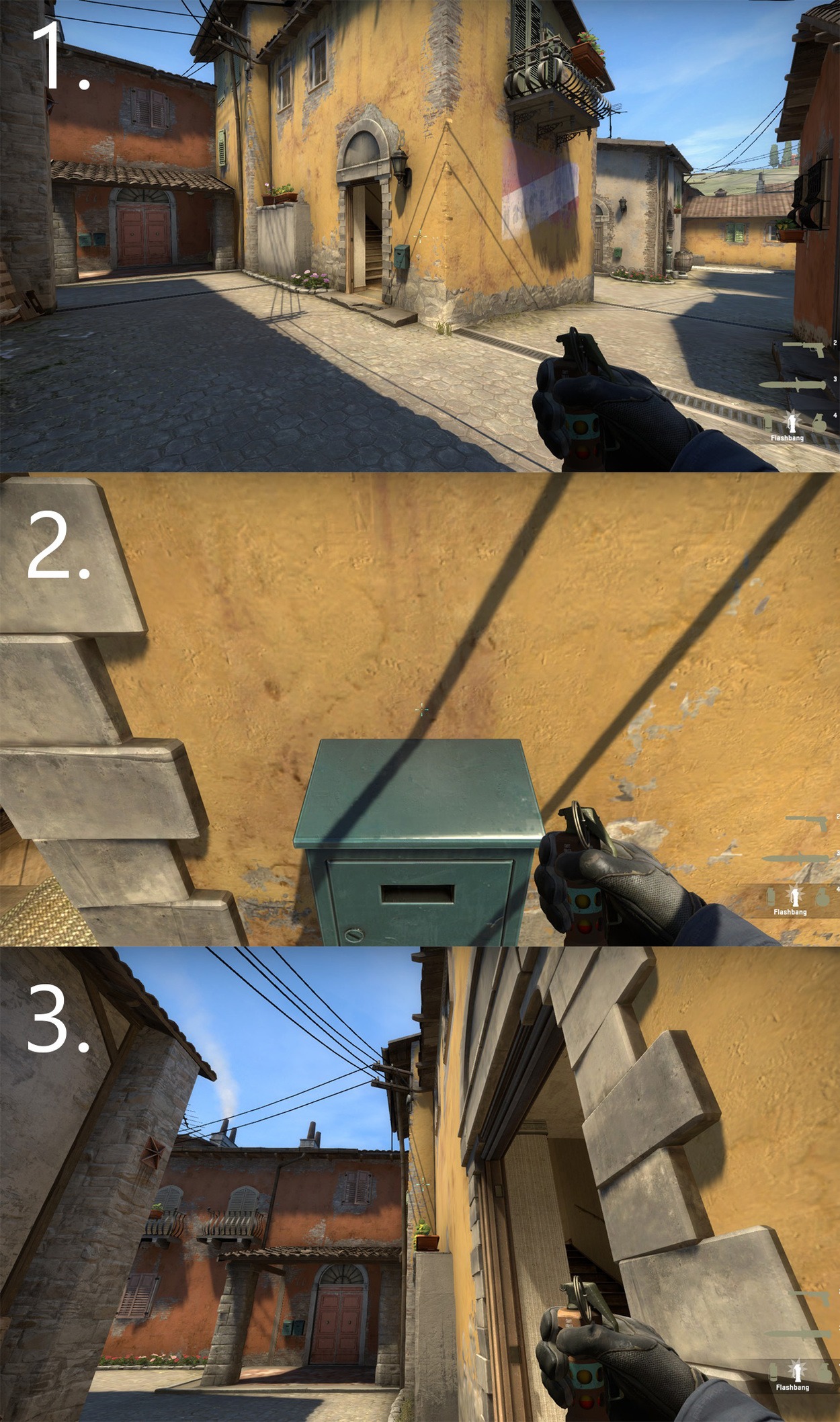 The Ultimate Grenade Guide - Inferno's A Site