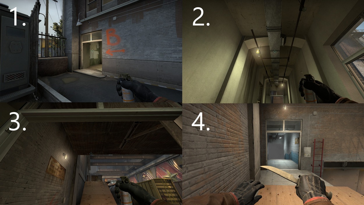 The Ultimate Grenade Guide - Train's B Site