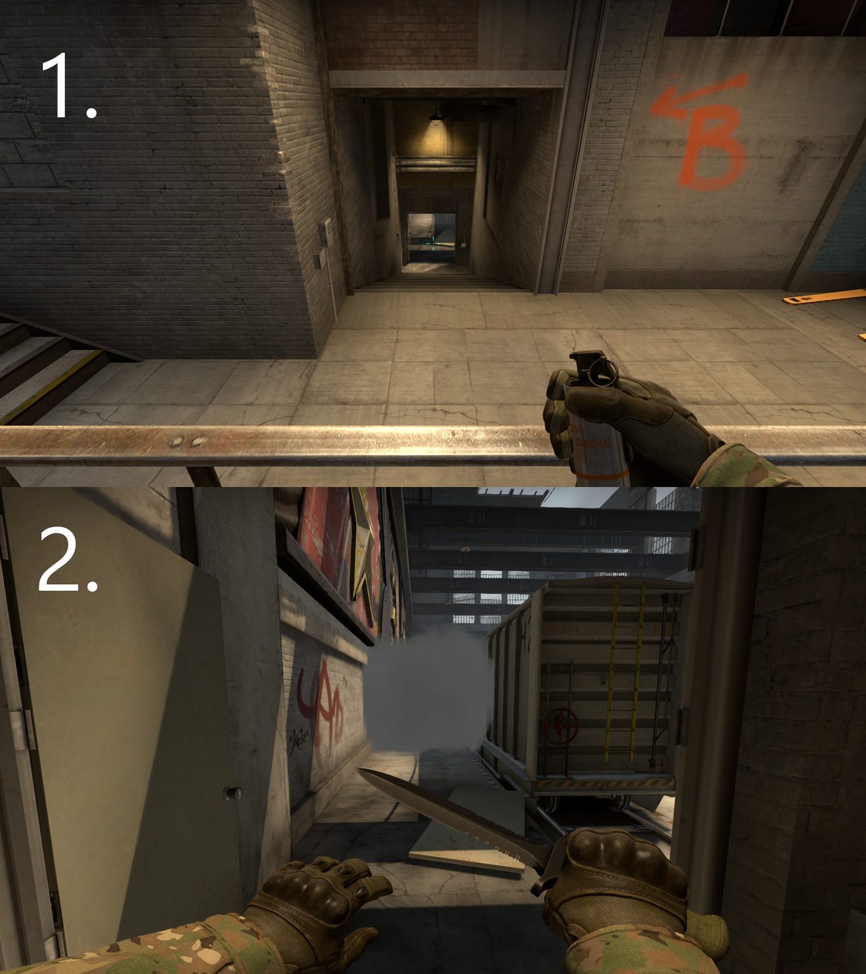 The Ultimate Grenade Guide - Train's B Site