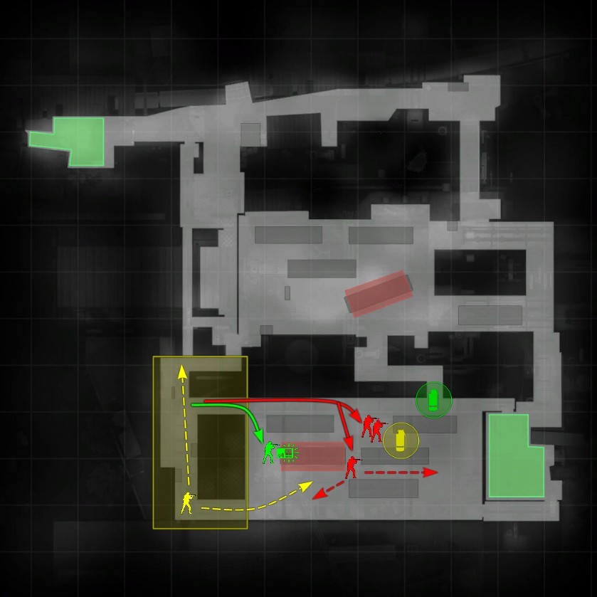 CSGO TIPS: How to Execute de_train on B Like Team Dignitas