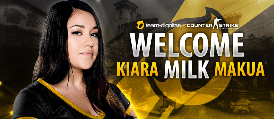 Team Dignitas Welcomes Milk to CSGO Female lineup