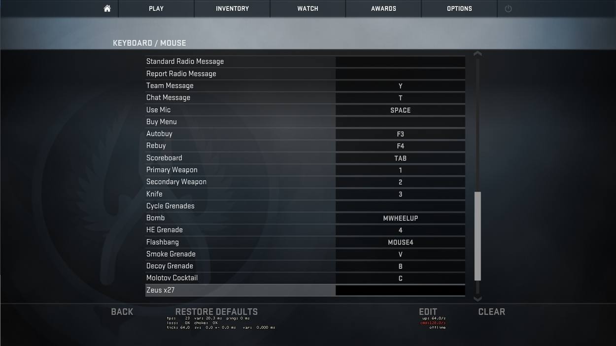 Best Settings and Key Binds for CS:GO
