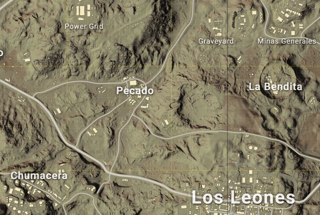 Where to Loot in PUBG's Miramar Map
