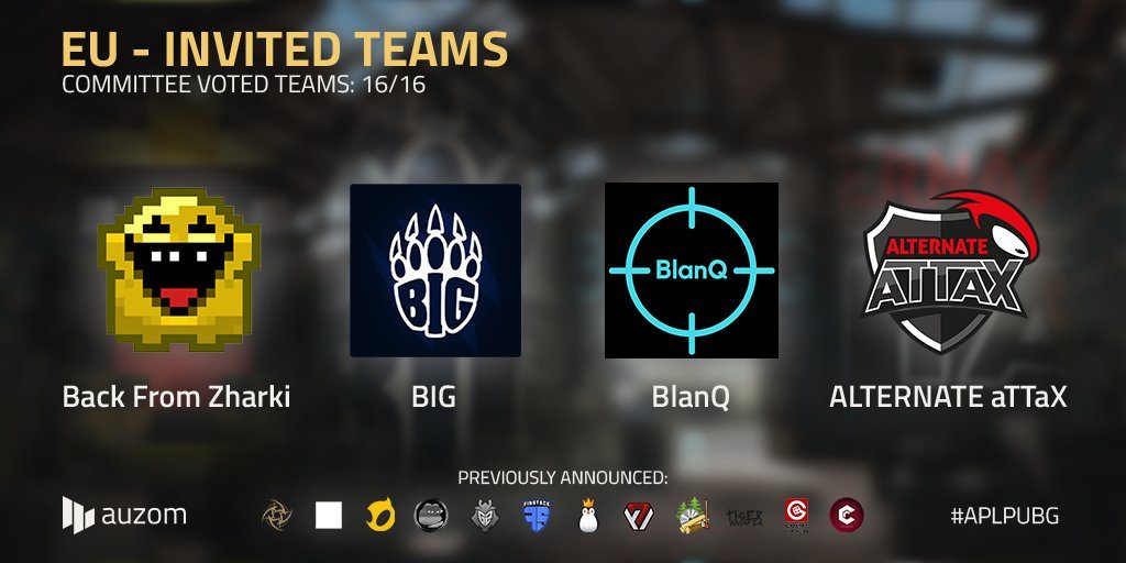 DIG PUBG invited to auzom Premier League Season 2