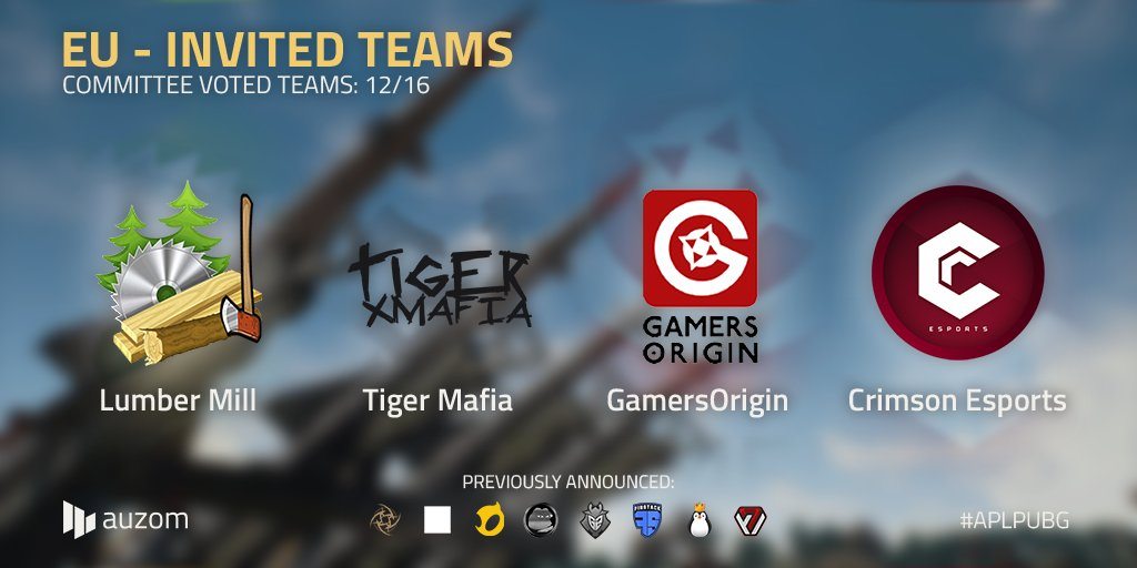 DIG PUBG invited to auzom Premier League Season 2