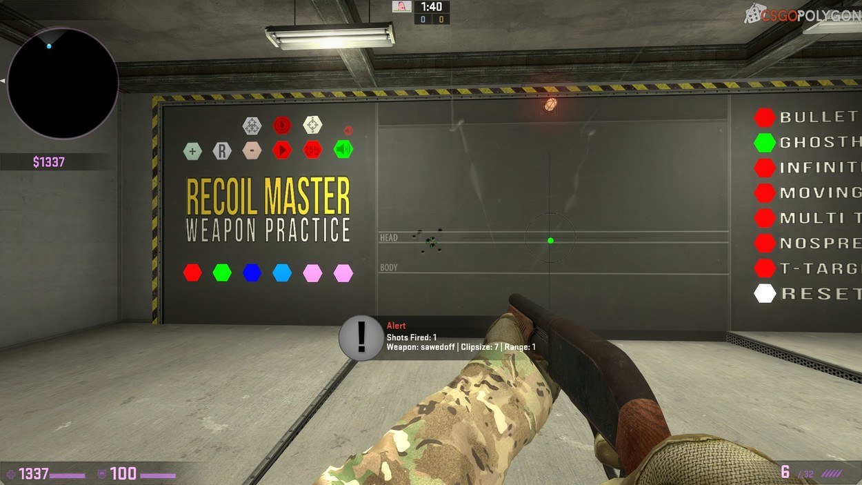 Visiting the Reworked Shotgun Spread: CSGO