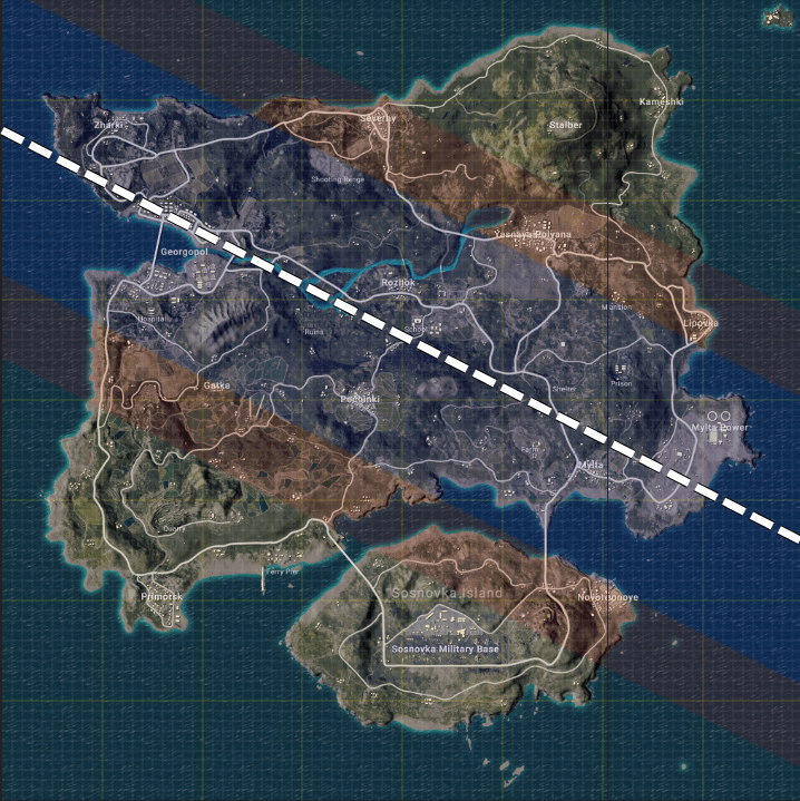Analyzing Erangel's Flight Paths and Landing Options