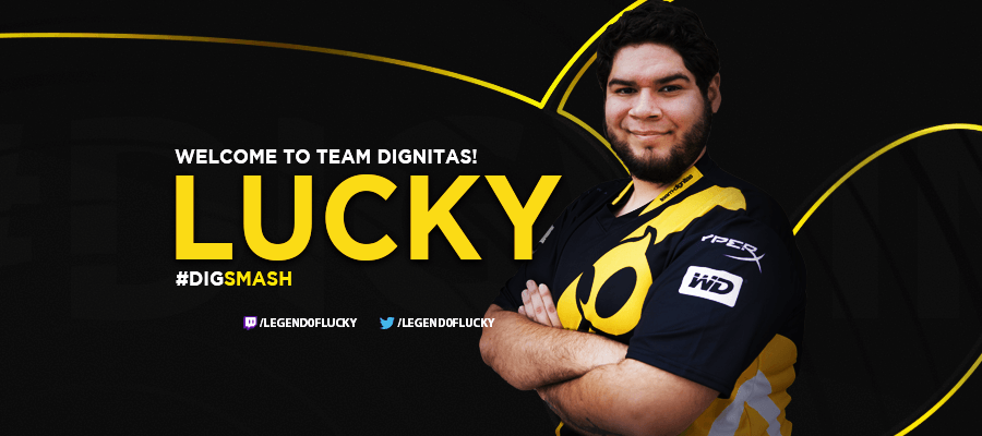 Welcome Lucky as Super Smash Bros Melee Player