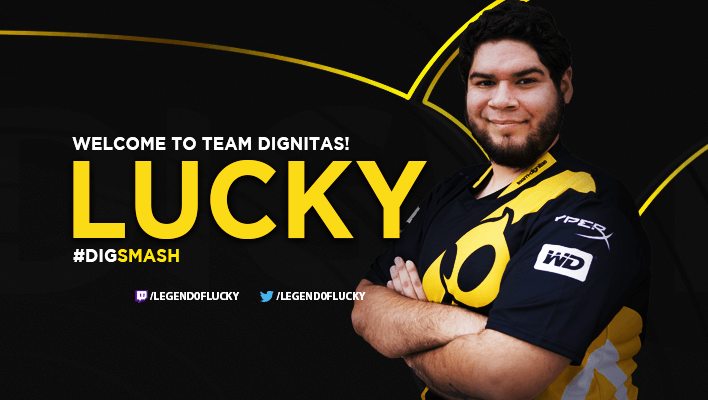 Welcome Lucky as Super Smash Bros Melee Player