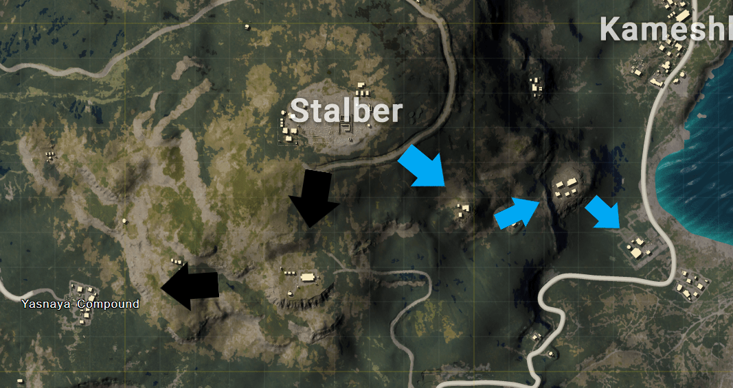 Erangel Looting Routes - Which are the Best?