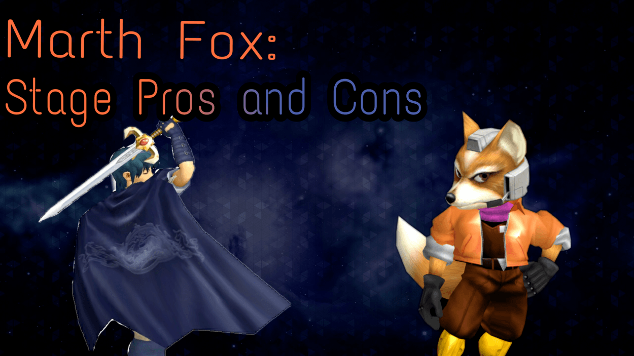 Marth vs Fox: How Stage Choice Affects the Matchup