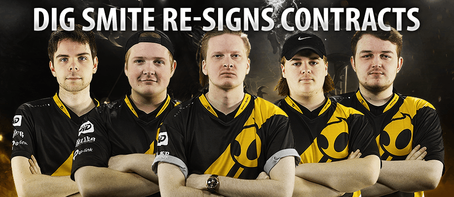 Team Dignitas Re-signs SMITE Team
