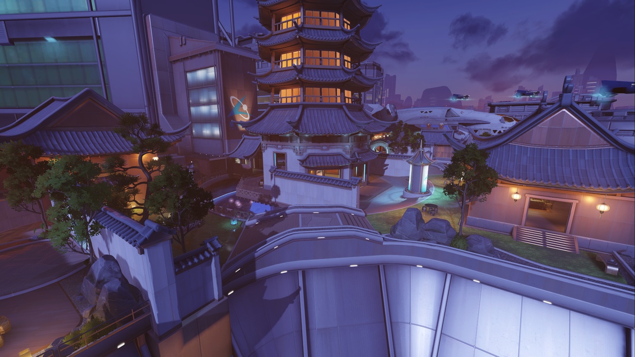 Overwatch Maps and You - Lijiang Tower