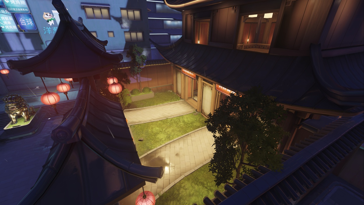 Overwatch Maps and You - Lijiang Tower