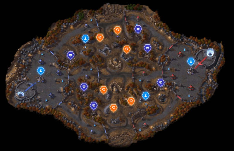 On Map Awareness in HotS