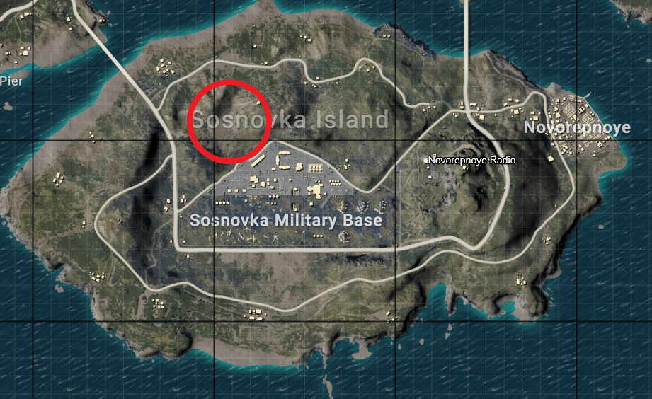 Best Locations on Erangel's Military Island