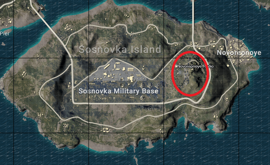 Best Locations on Erangel's Military Island