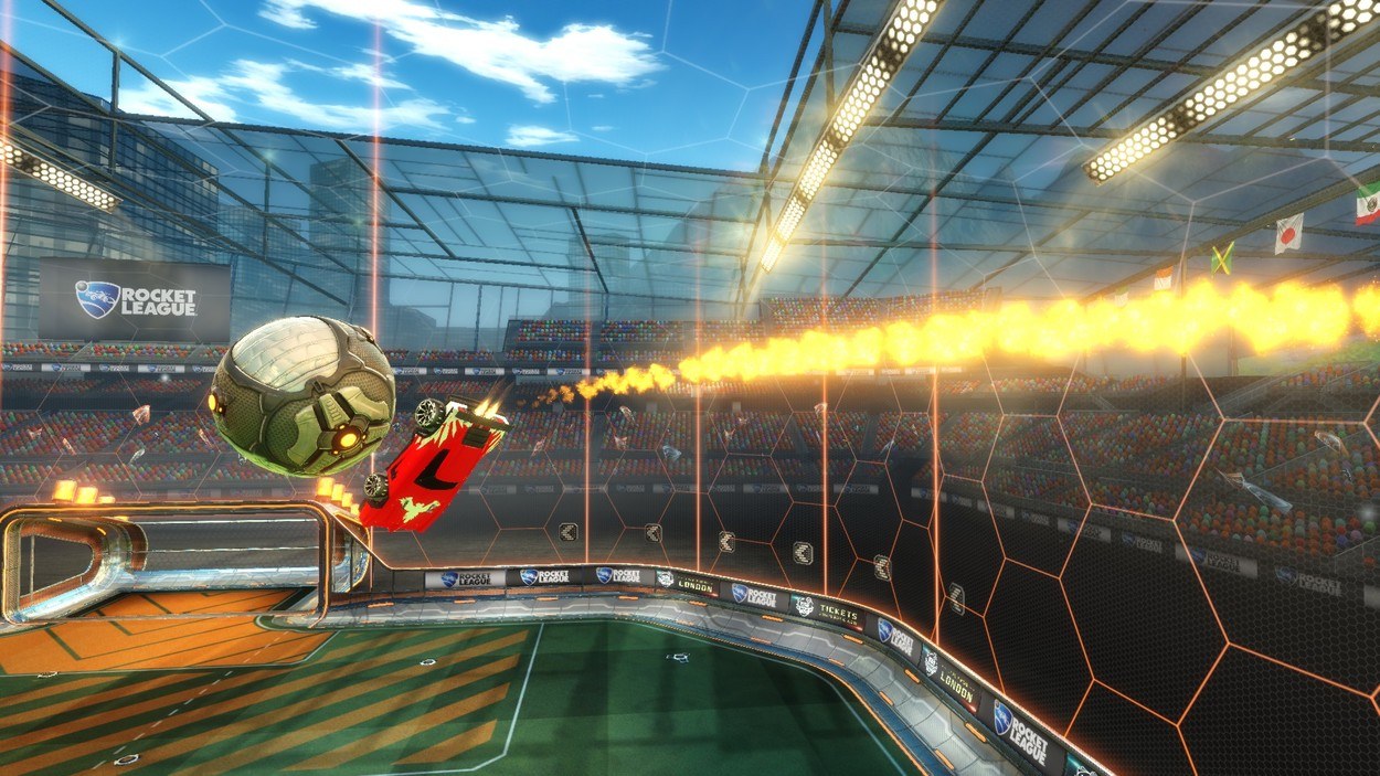 Rocket League: Making Triple Flip Resets Look Easy ft. Evample