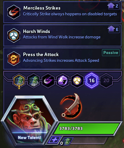 Choose a Talent, Build Your Hero to Victory!