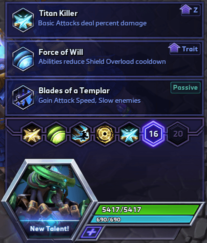 Choose a Talent, Build Your Hero to Victory!