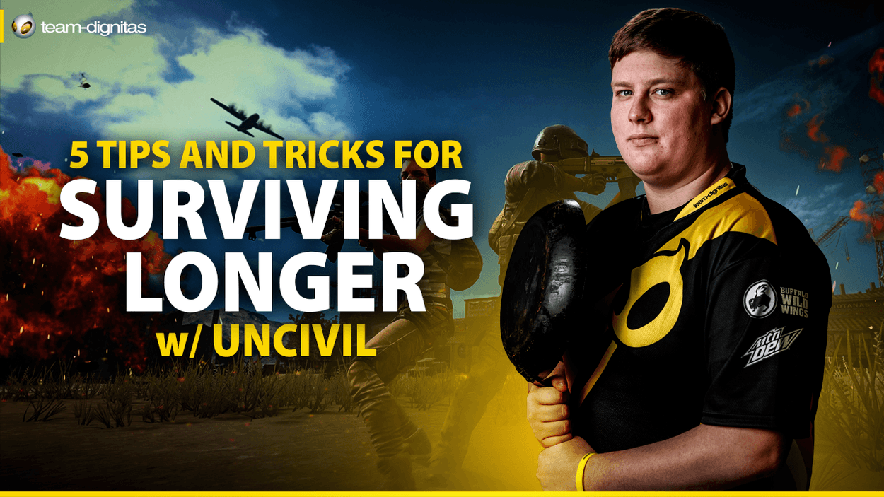 5 Tips & Tricks on how to survive longer in PUBG w/ Uncivil