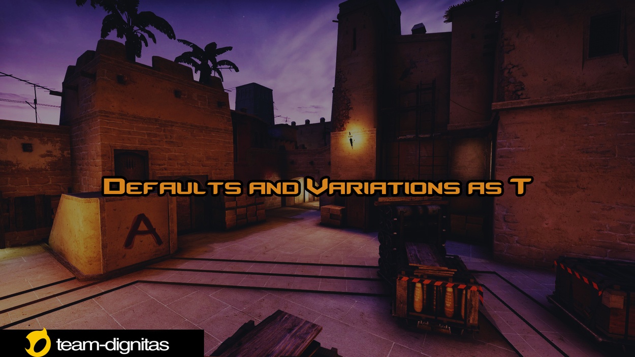 Unraveling de_mirage #1 - Defaults and Variations as T-side