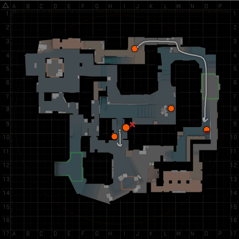 Unraveling de_mirage #1 - Defaults and Variations as T-side