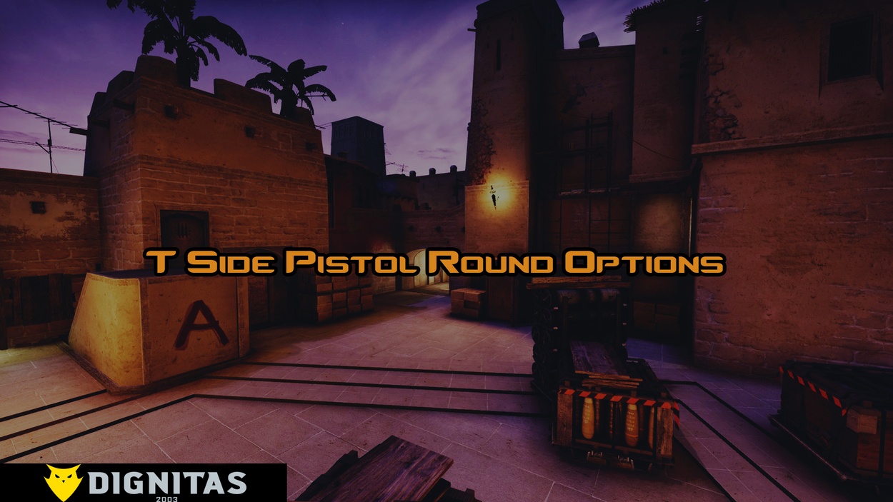 Unraveling de_mirage #4 - T side Pistol Round Options