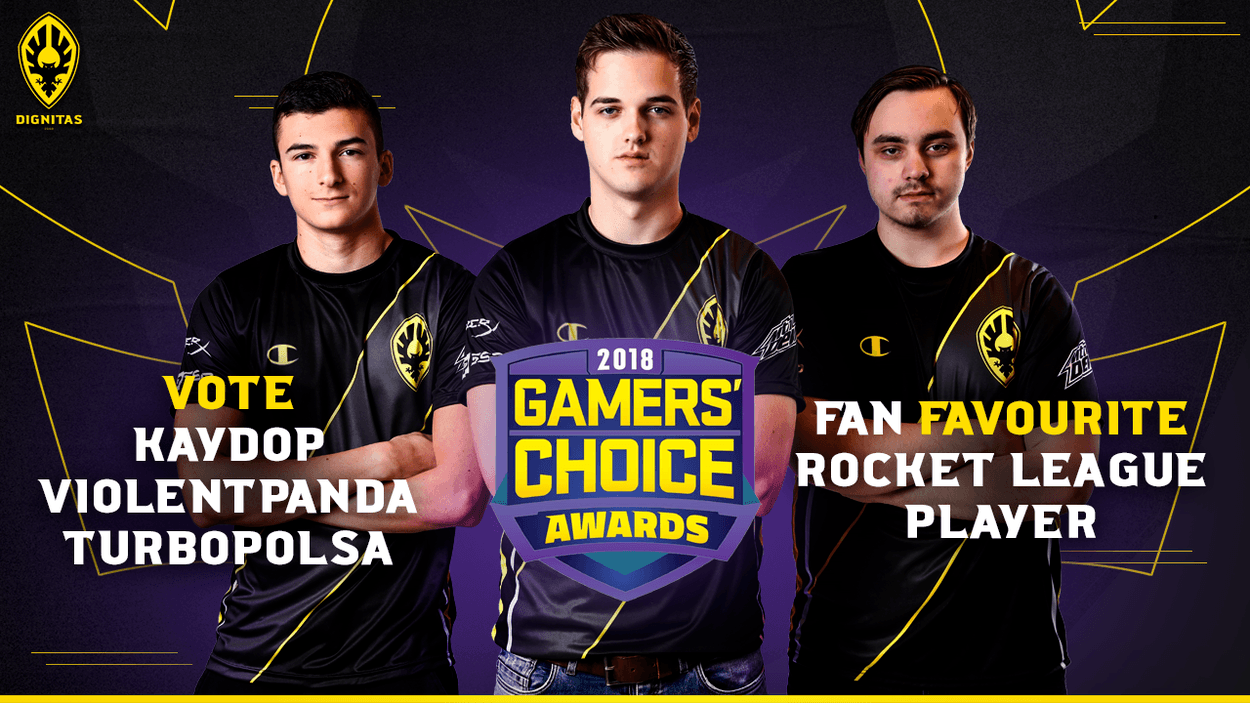 Vote DIGRL players at 2018 Gamers' Choice Awards!