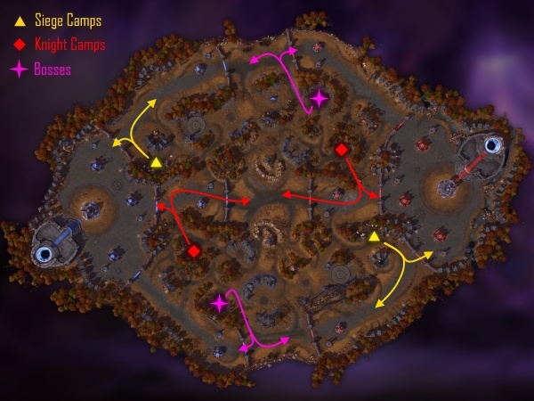 Heroes of the Storm: Objective and Camp Control in Cursed Hollow, Dragon Shire and Braxis Holdout