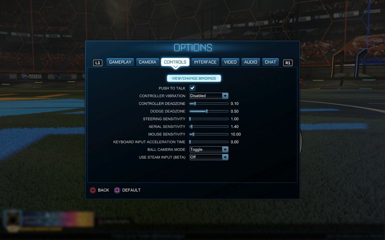 Rocket League: Best Settings for Camera, Video, and Controller