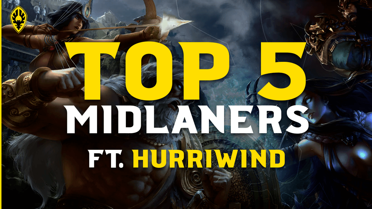 SMITE Top Five Mid Laners For Season 6 with Hurriwind