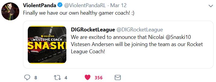 Interview With Dig RL Player ViolentPanda On RLCS Season 7