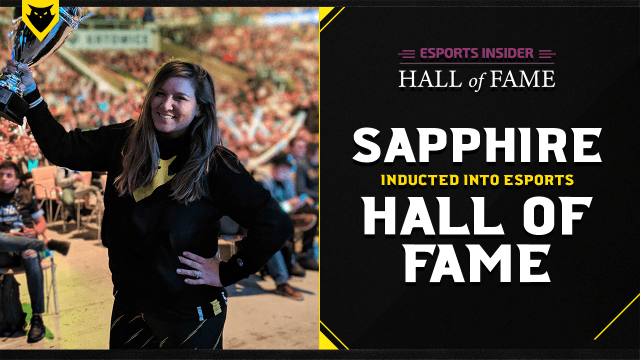 Heather "sapphiRe" Garozzo inducted to Esports Hall of Fame