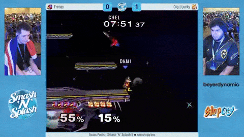 Smash Bros Melee: Fox vs. Falco Guide featuring Lucky